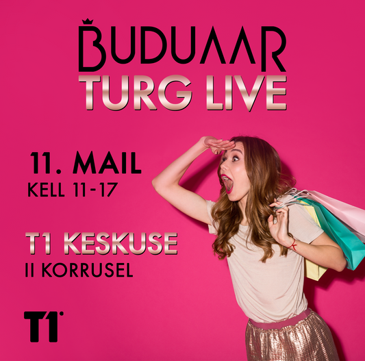 Buduaari LIVE TURG 2x2m müügiplats (11.05)